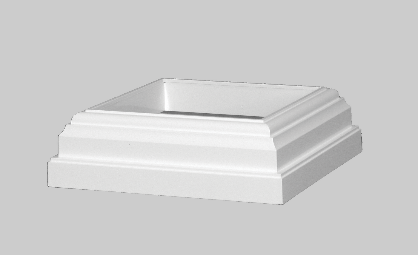 4″ Sq. New England Post Skirt w/ 0.125 IR - 1069