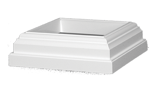 4″ Sq. New England Post Skirt w/ 0.125 IR - 1069