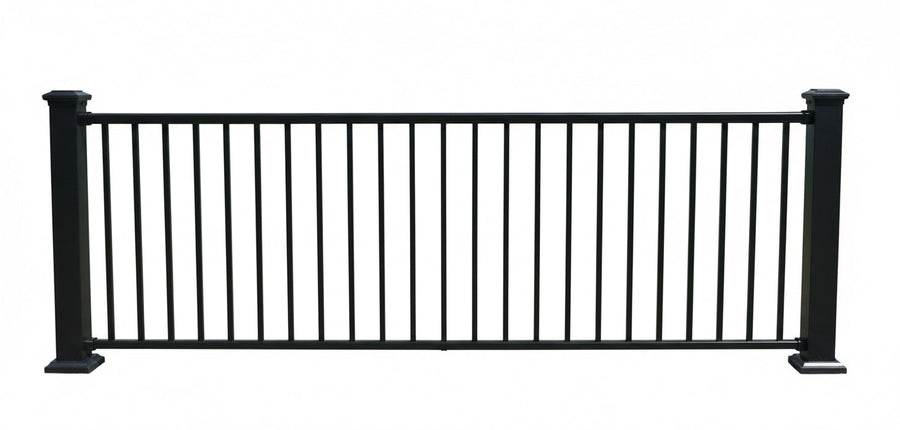 Prestige Aluminum 3' tall 8' wide level rail kit satin black