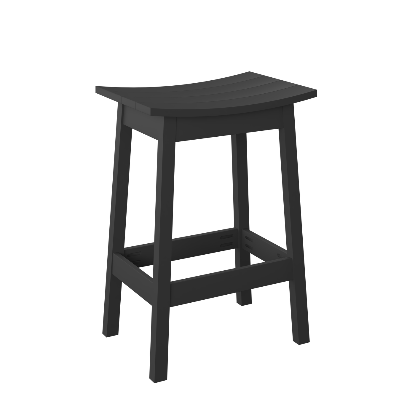 P93-B Polybird Saddle Stool-Bar Ht.