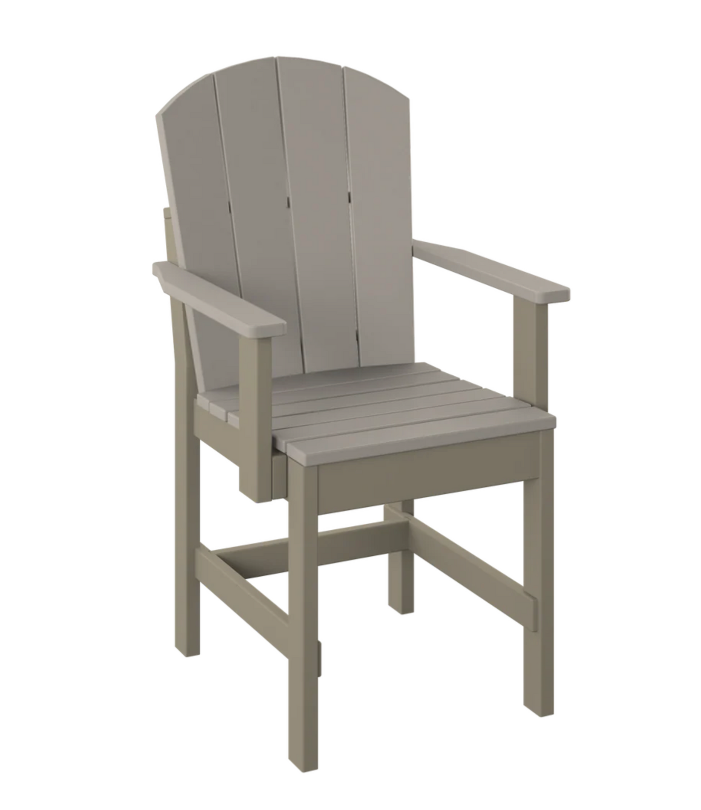 P8-R Polybird Fanback Dining Chair-Regular