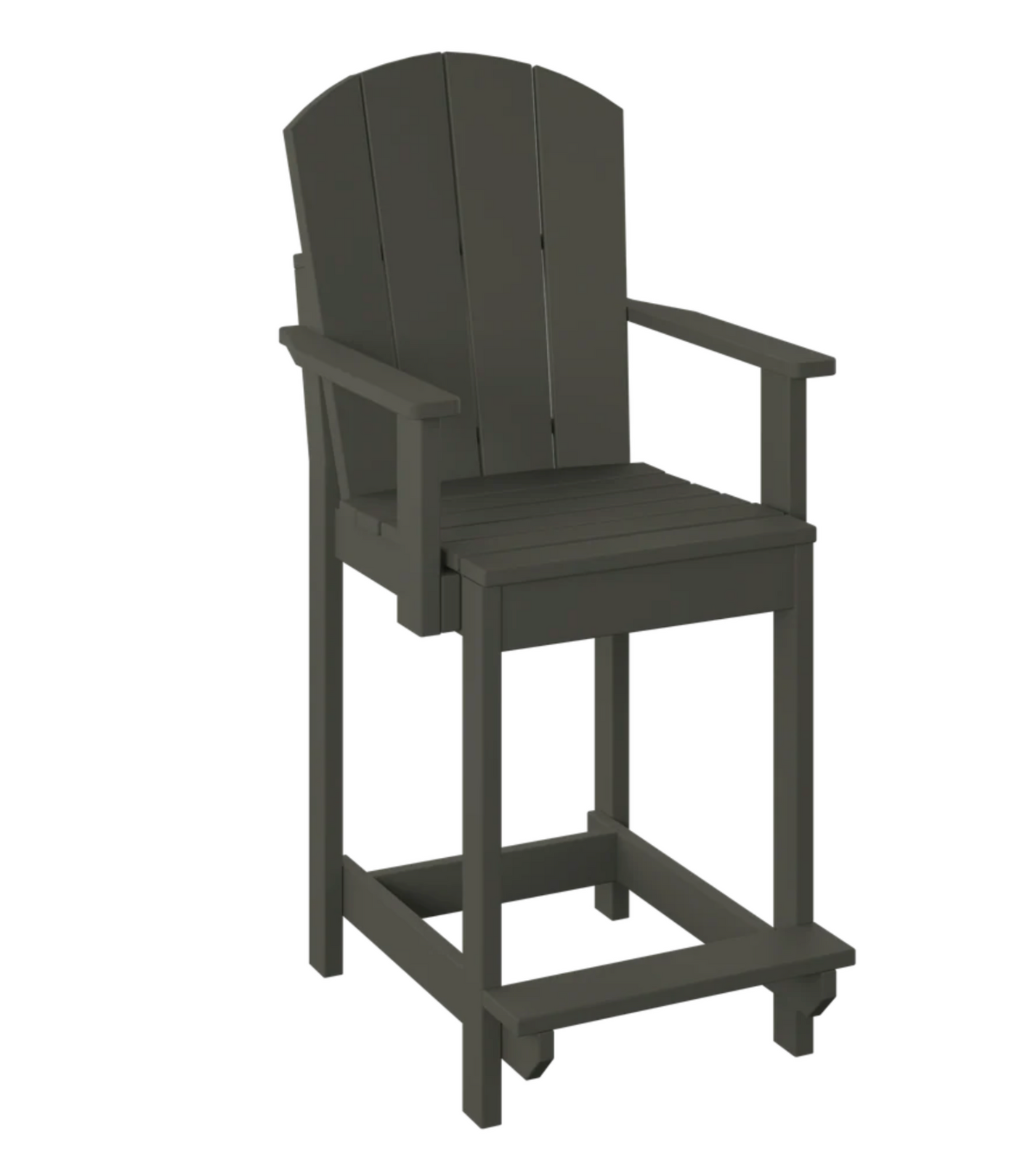 P8-C Polybird Fanback Dining Chair-Counter