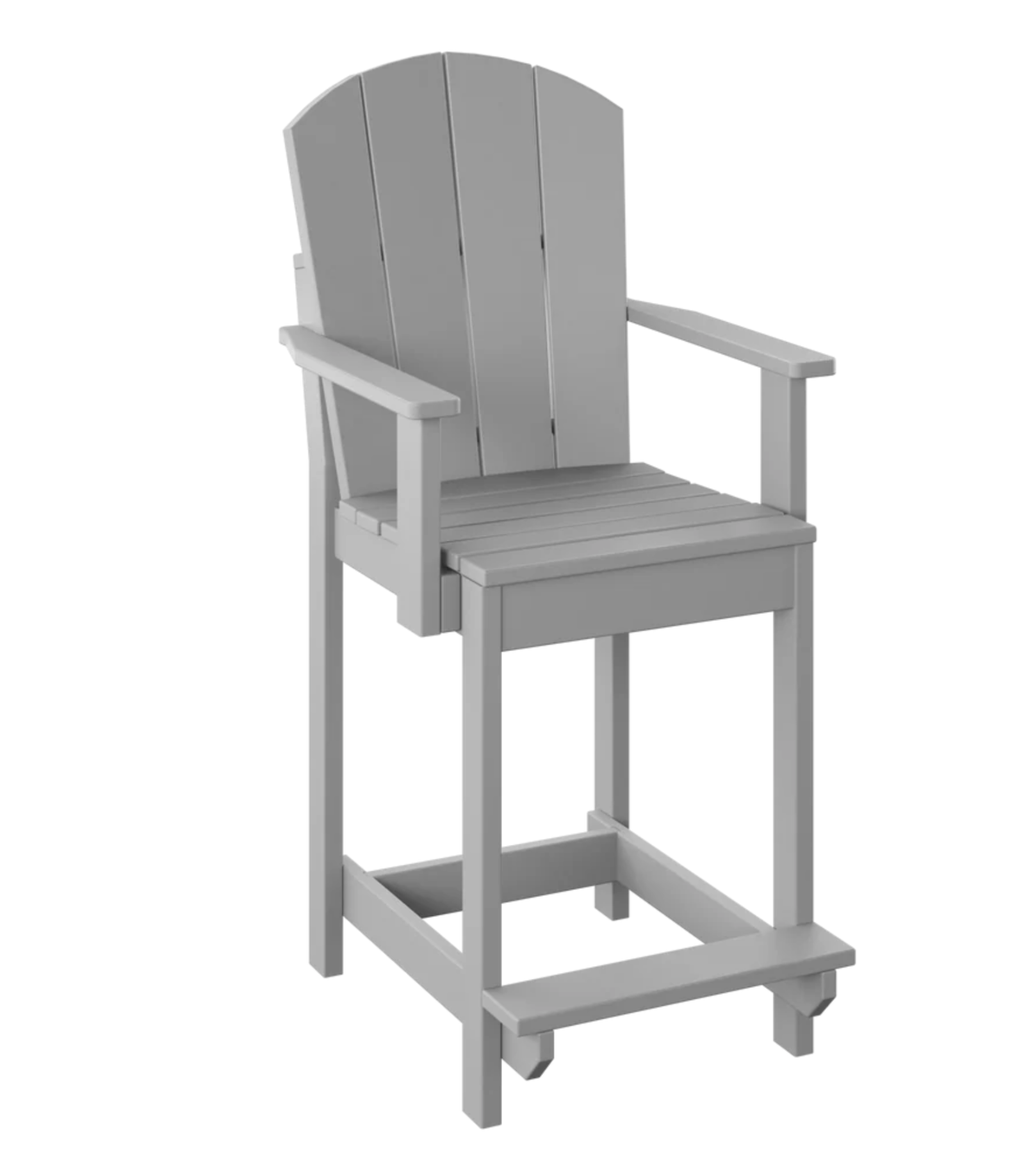 P8-C Polybird Fanback Dining Chair-Counter