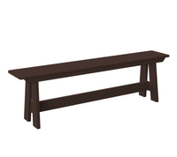 P14-R Polybird 64" Dining Bench- Regular