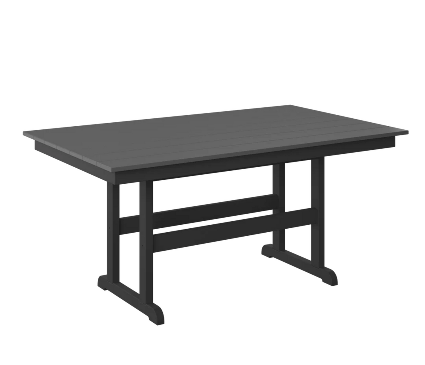 P19-C Polybird 38"x64" Rectangle Table-Counter