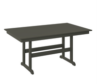 P19-C Polybird 38"x64" Rectangle Table-Counter