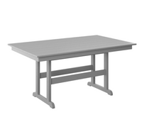 P19-C Polybird 38"x64" Rectangle Table-Counter