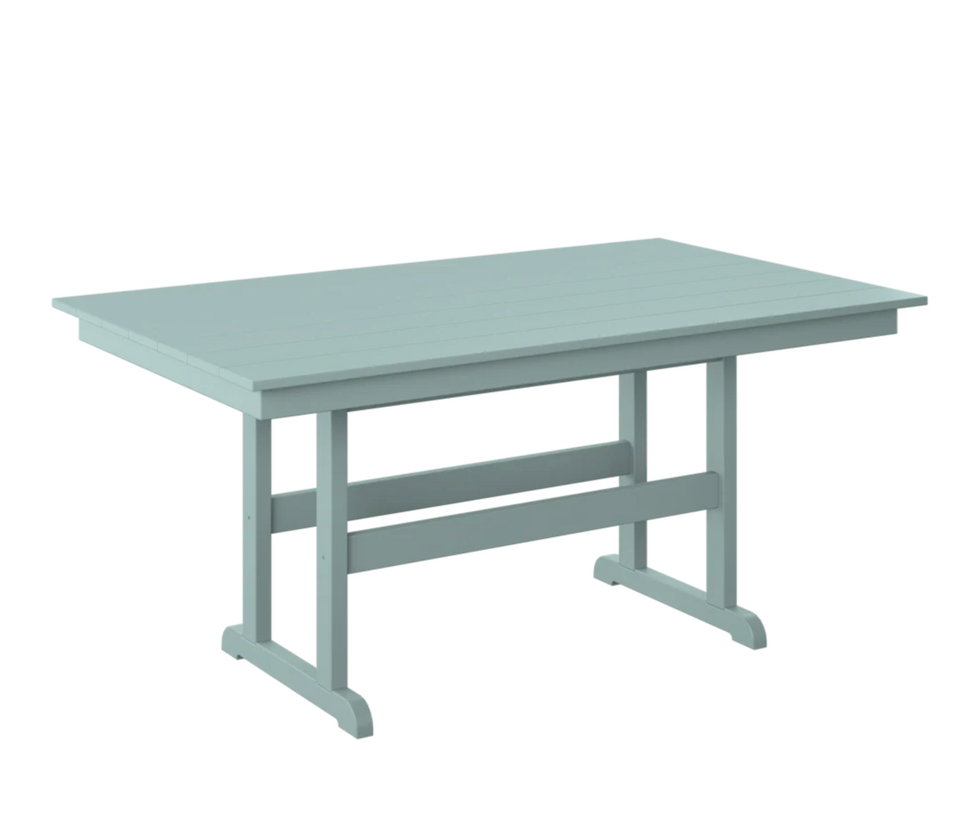P19-C Polybird 38"x64" Rectangle Table-Counter