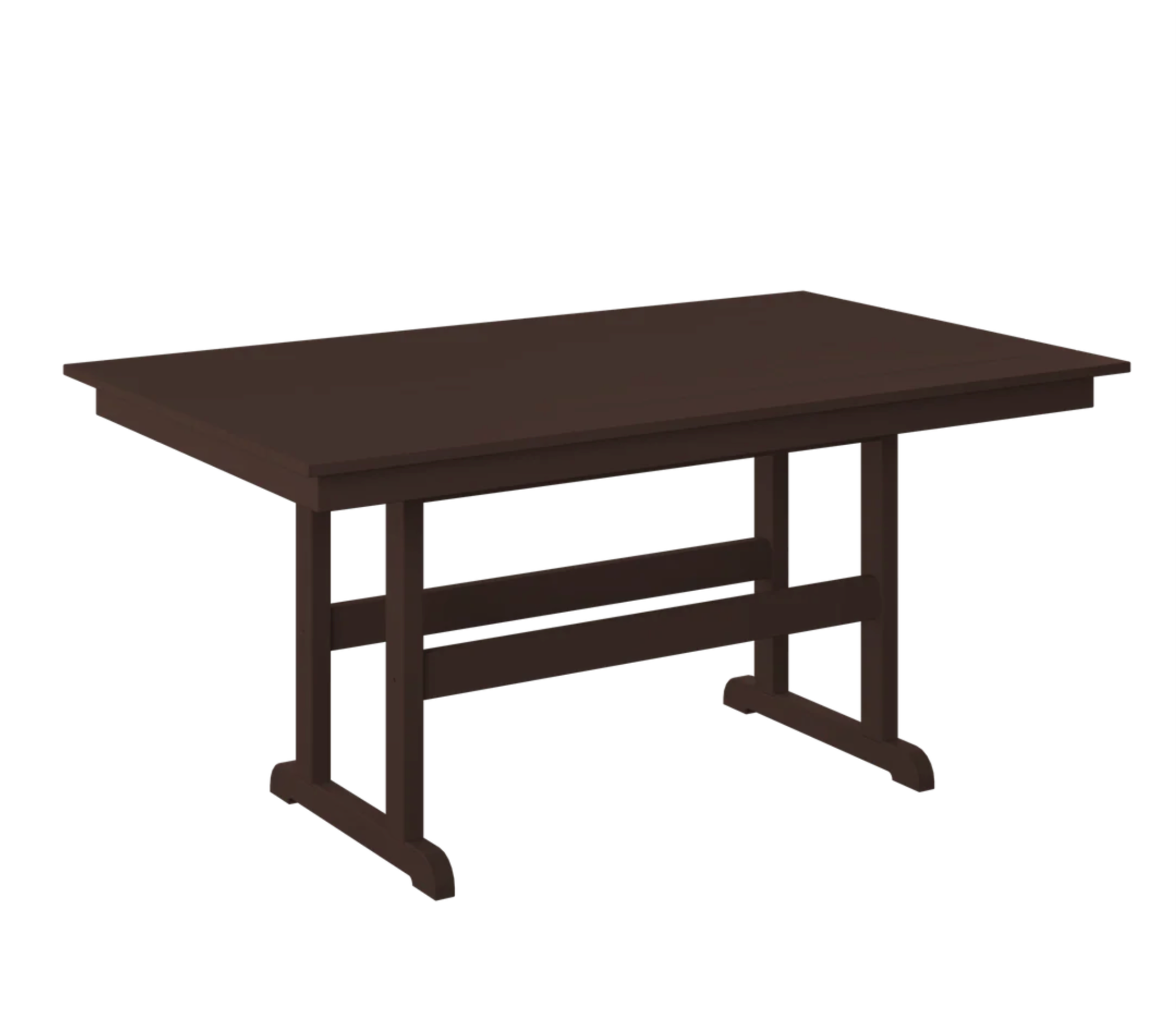 P19-C Polybird 38"x64" Rectangle Table-Counter