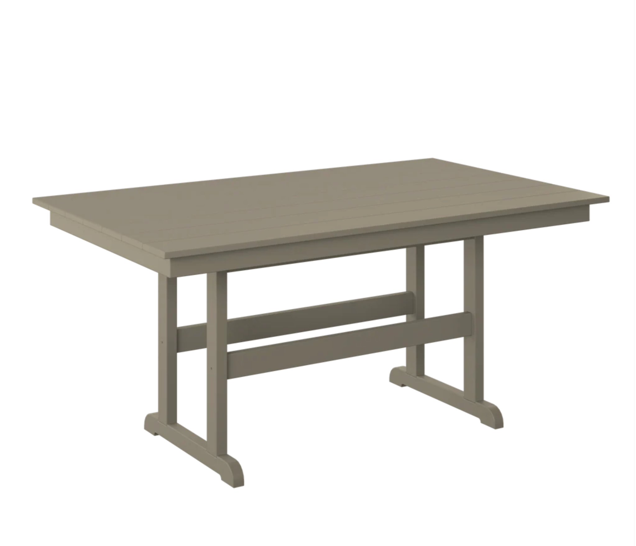 P19-C Polybird 38"x64" Rectangle Table-Counter