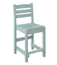 P10-C Polybird Side Chair-Counter