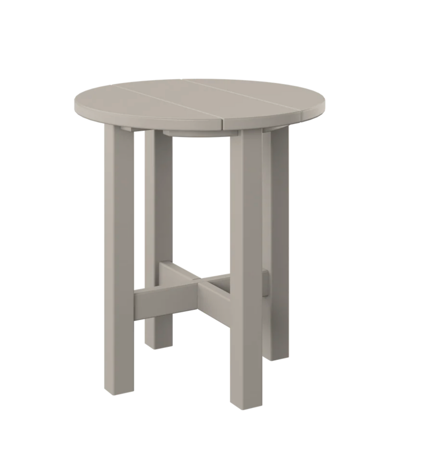 P53 Polybird Round End Table
