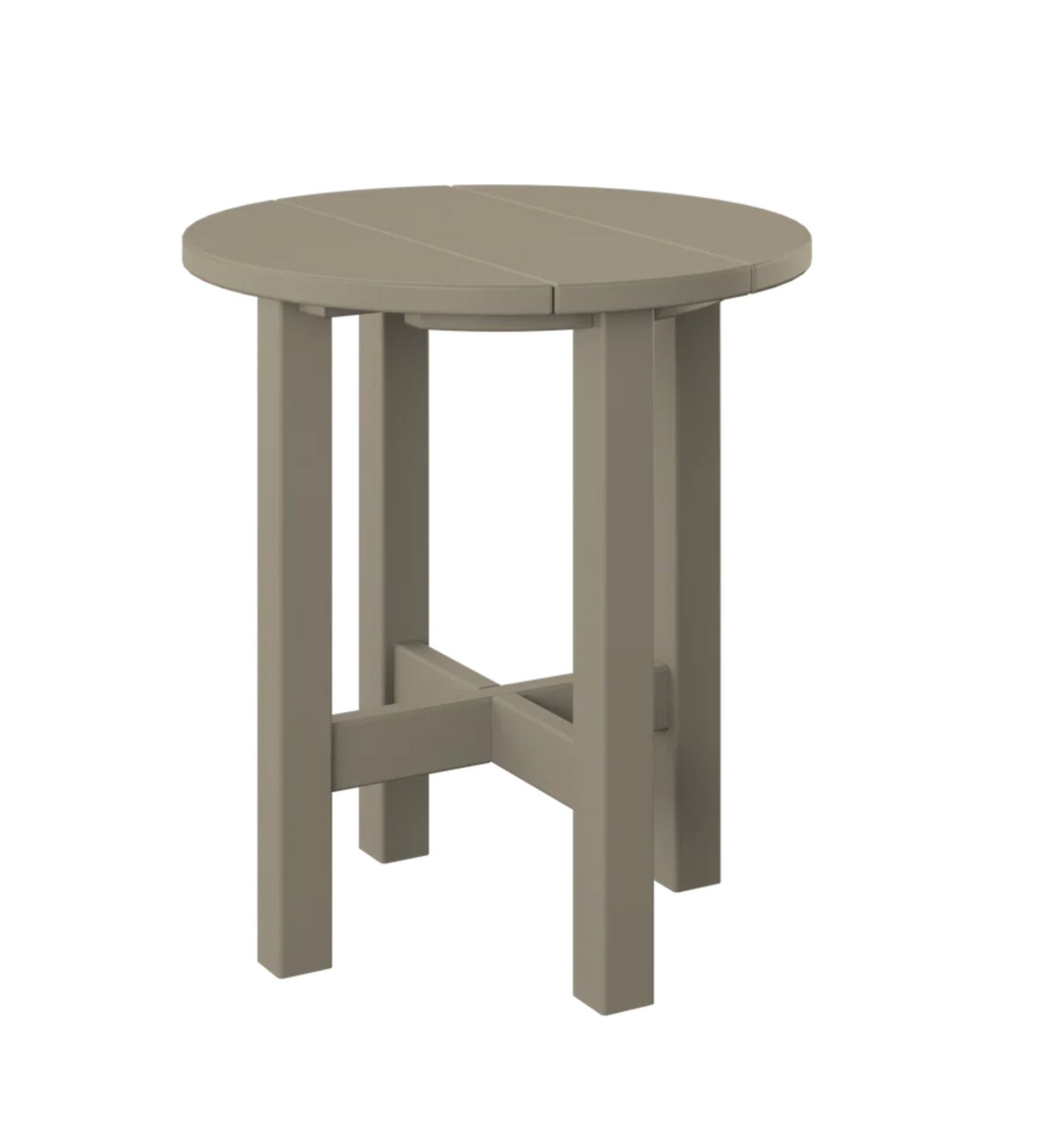 P53 Polybird Round End Table