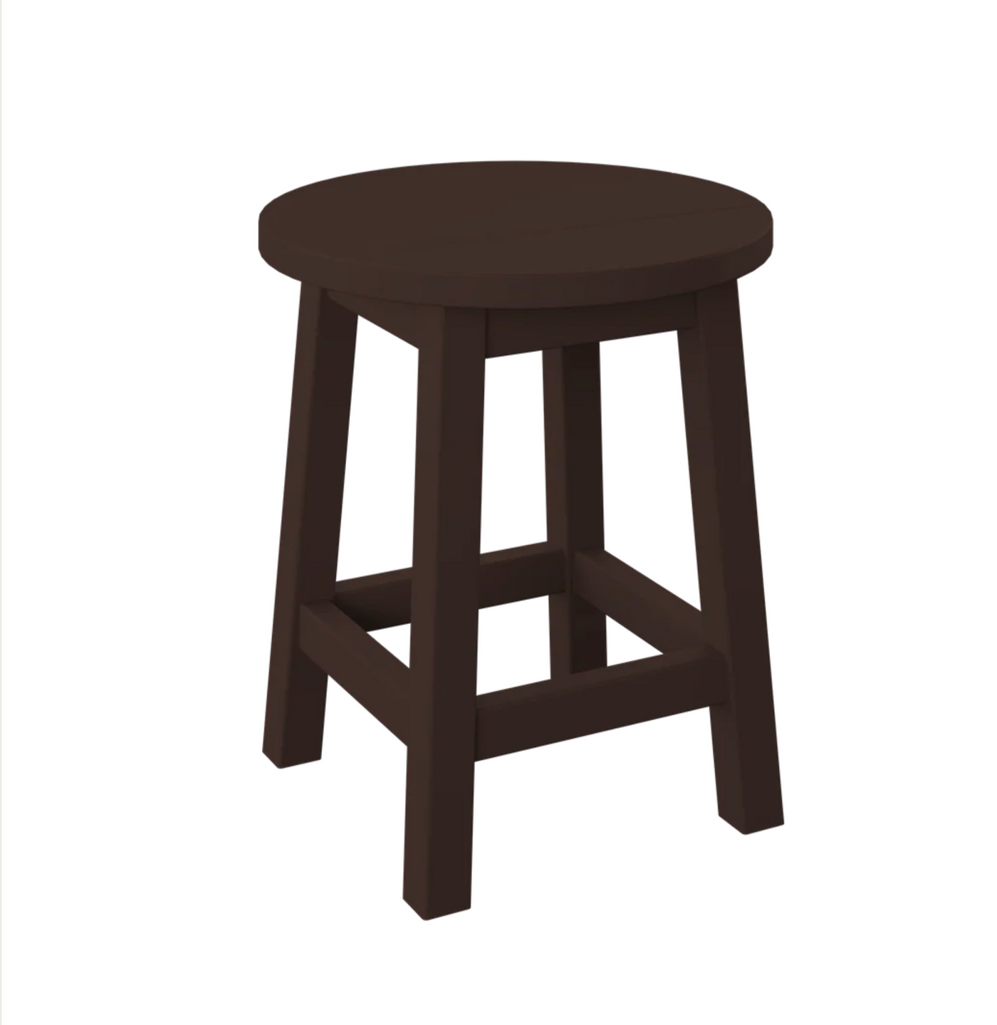 P94-R Polybird Round Bar Stool-Regular