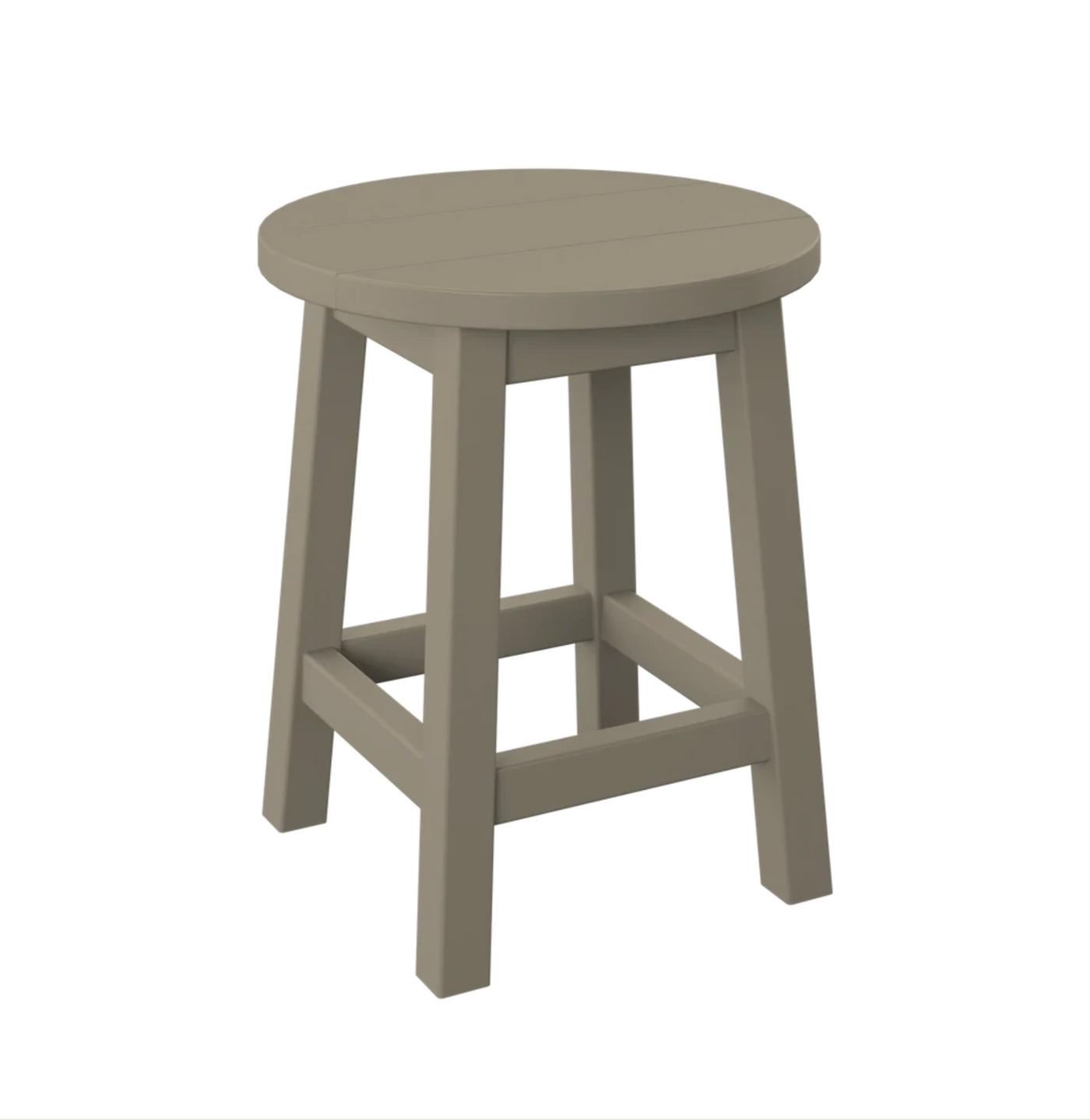 P94-R Polybird Round Bar Stool-Regular