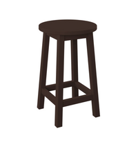 P94-C Polybird Round Bar Stool-Counter
