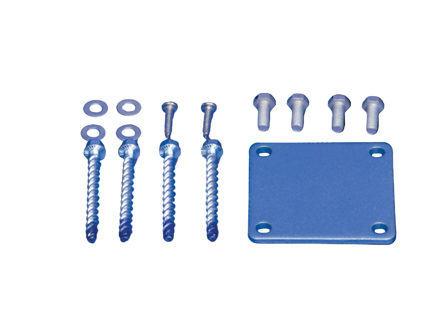 1369-HD Blu-Mount Post Mount Hardware Concrete
