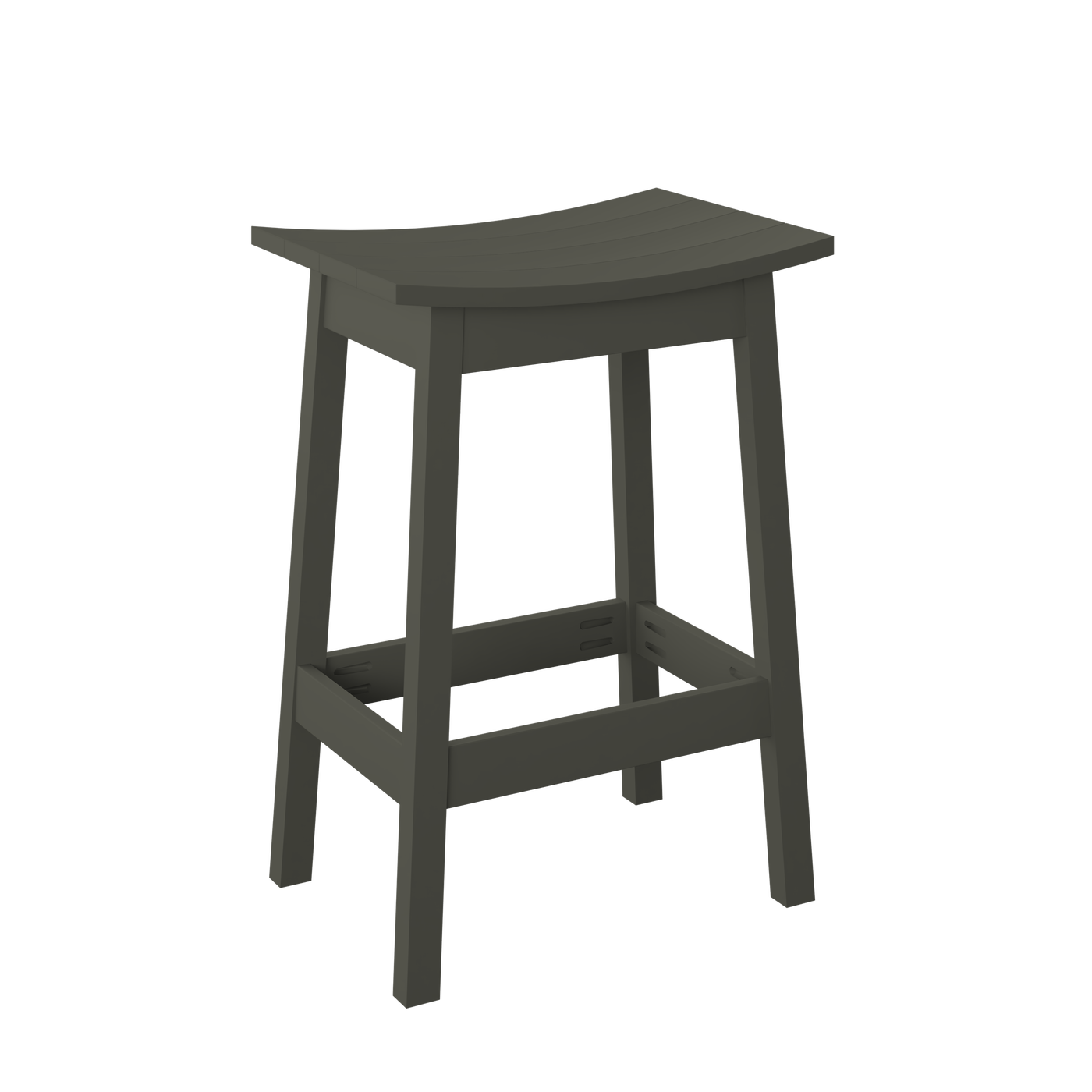 P93-B Polybird Saddle Stool-Bar Ht.