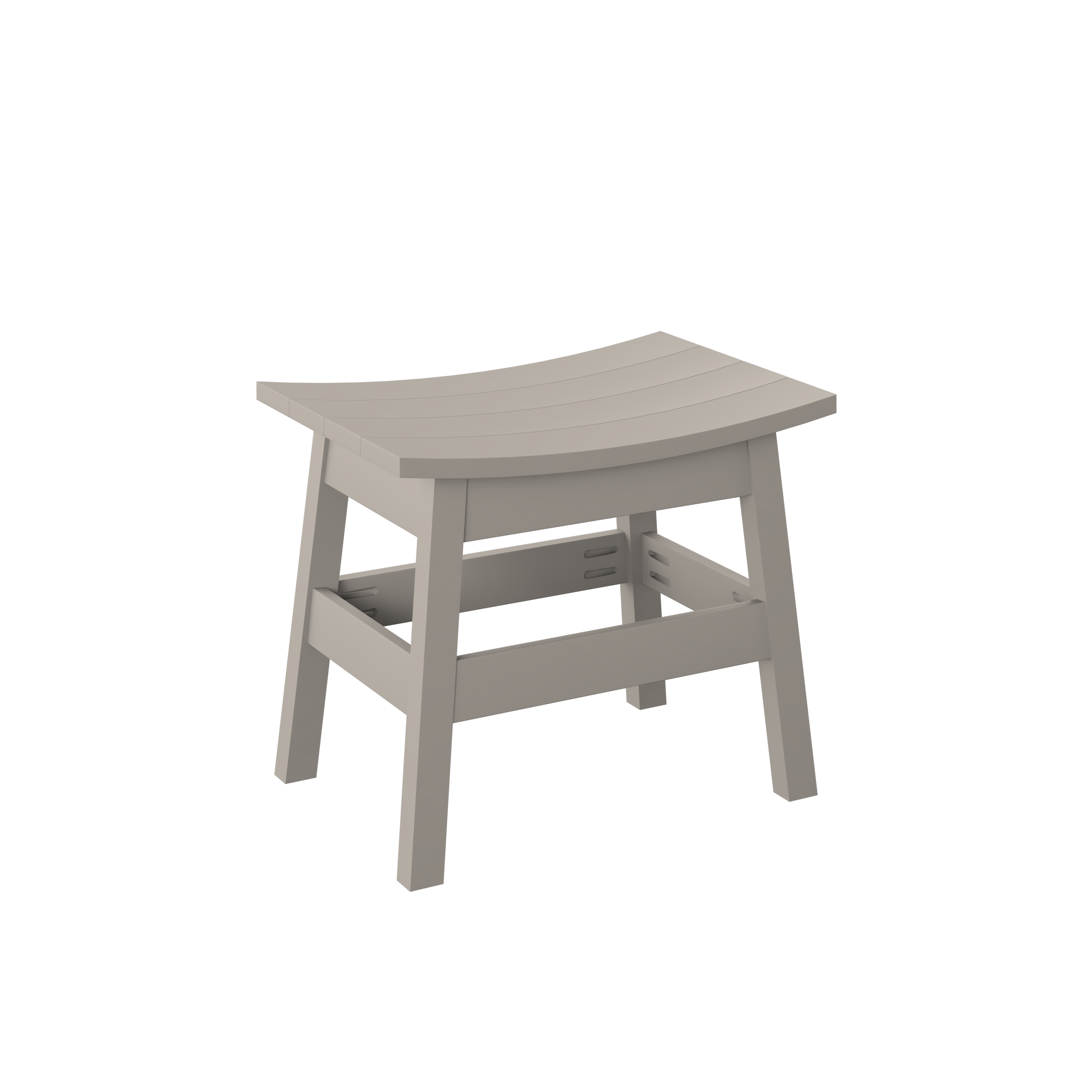 P93-R  Polybird Saddle Stool-Regular