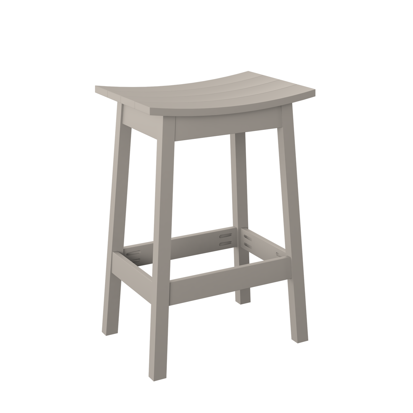 P93-B Polybird Saddle Stool-Bar Ht.