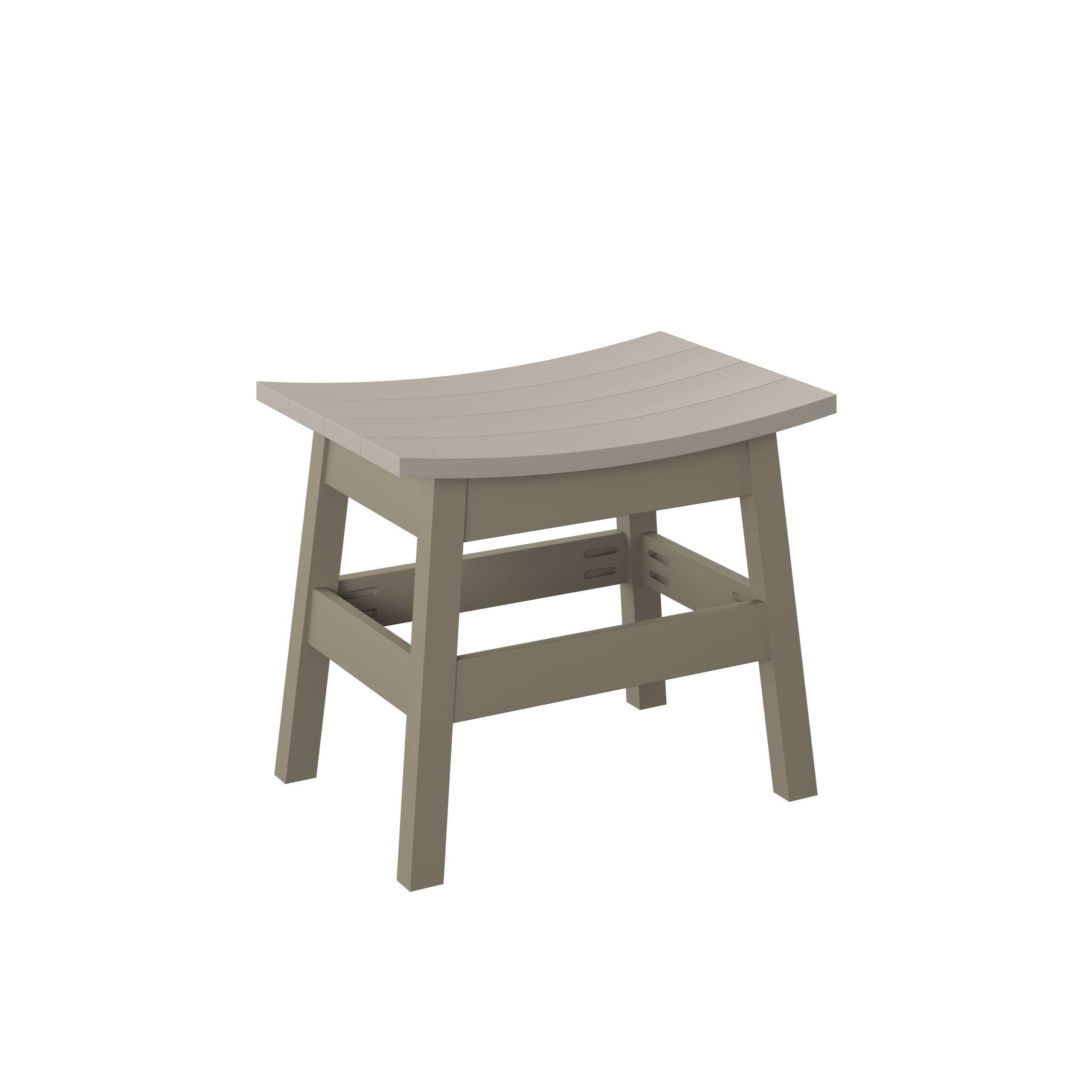 P93-R  Polybird Saddle Stool-Regular