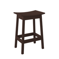 P93-B Polybird Saddle Stool-Bar Ht.