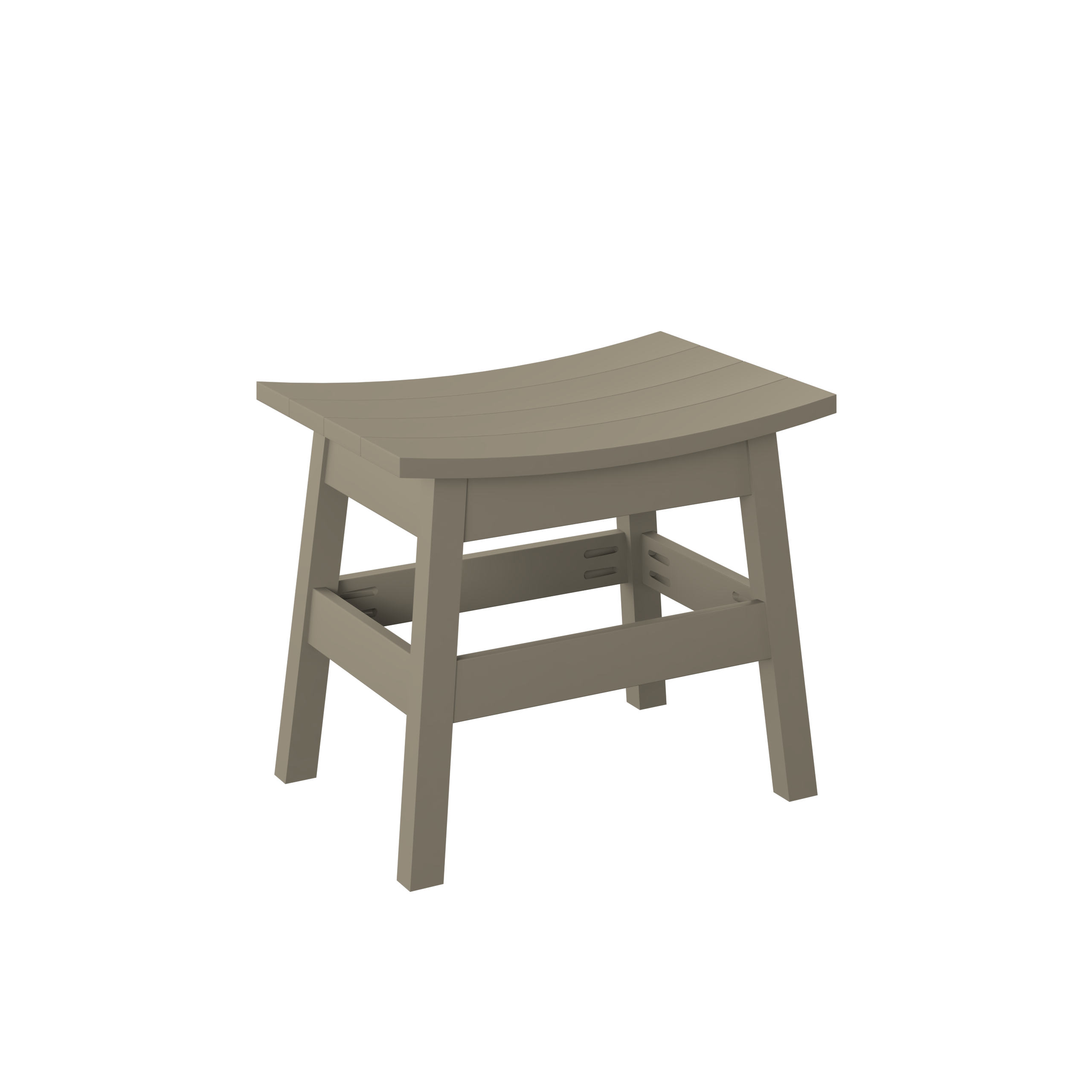 P93-R  Polybird Saddle Stool-Regular