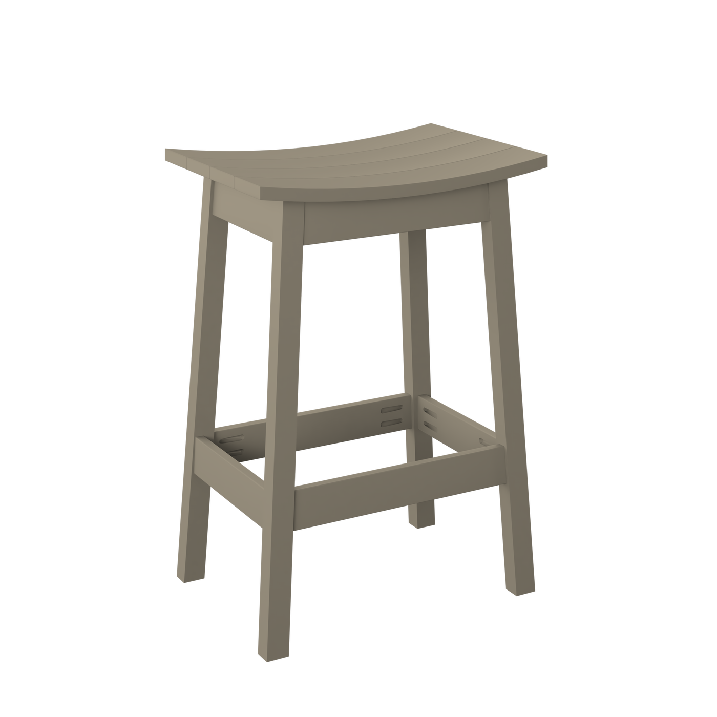 P93-B Polybird Saddle Stool-Bar Ht.
