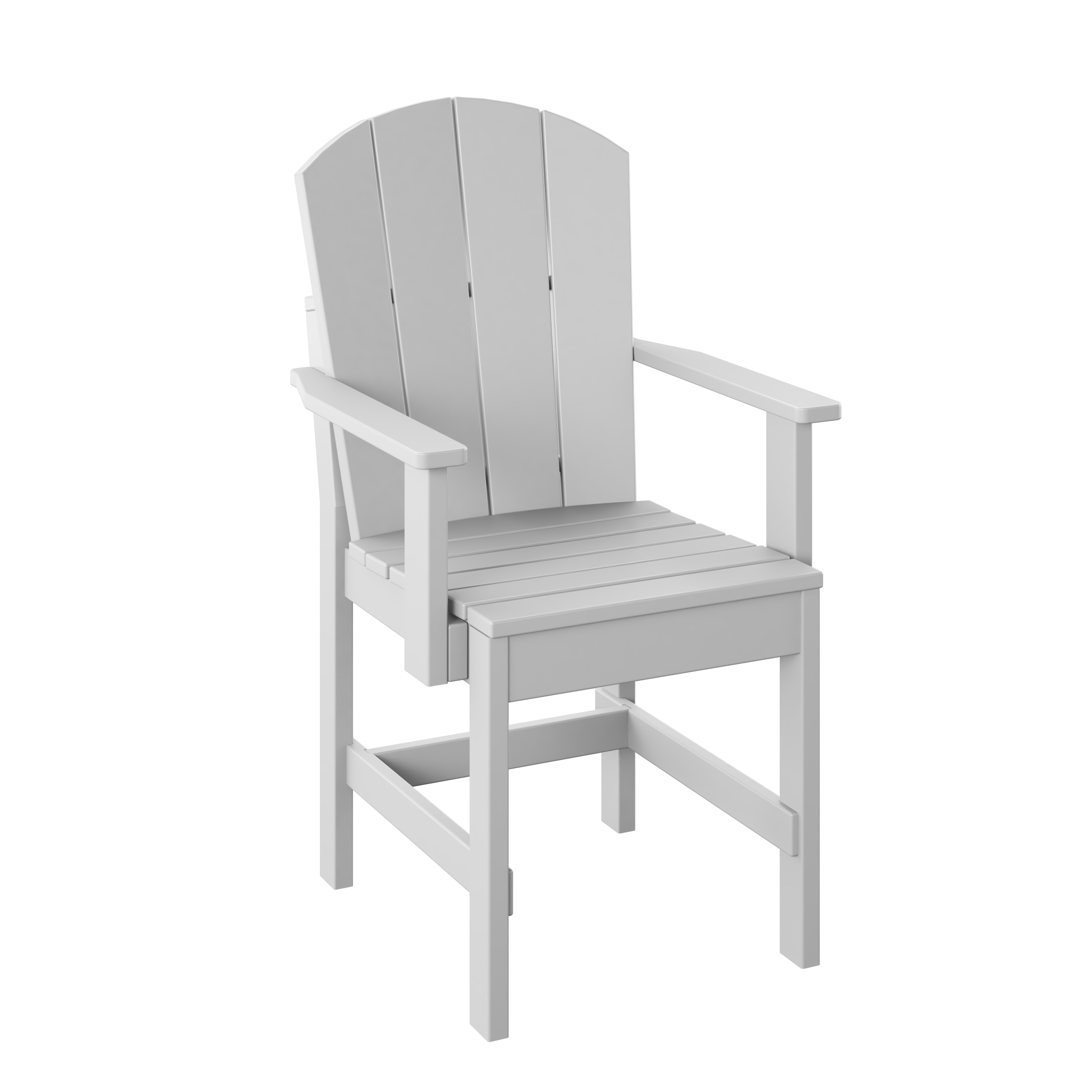 P8-R Polybird Fanback Dining Chair-Regular