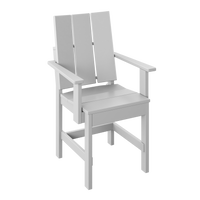 P9-R Polybird Modern Dining Chair-Regular