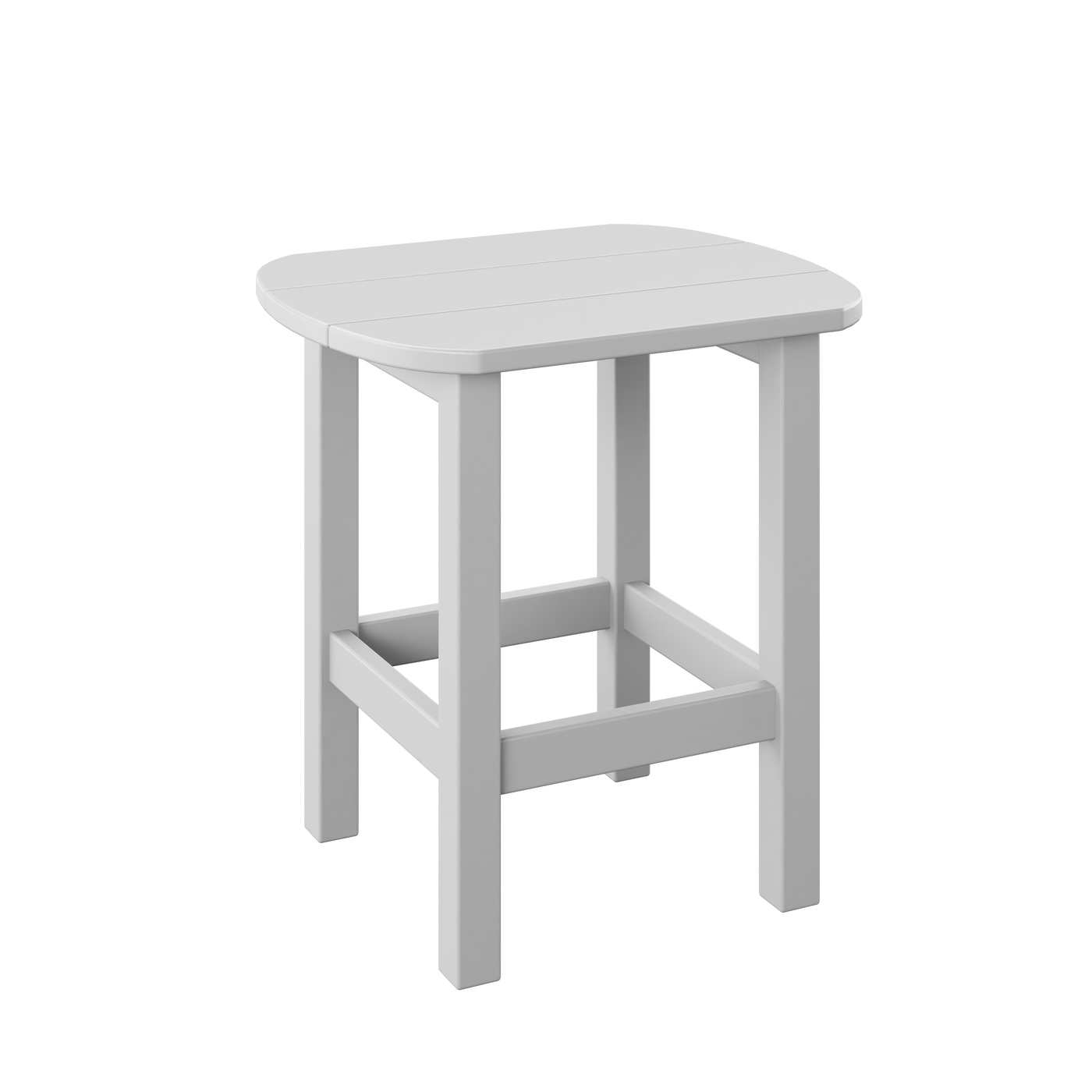 P52 Polybird Oval End Table