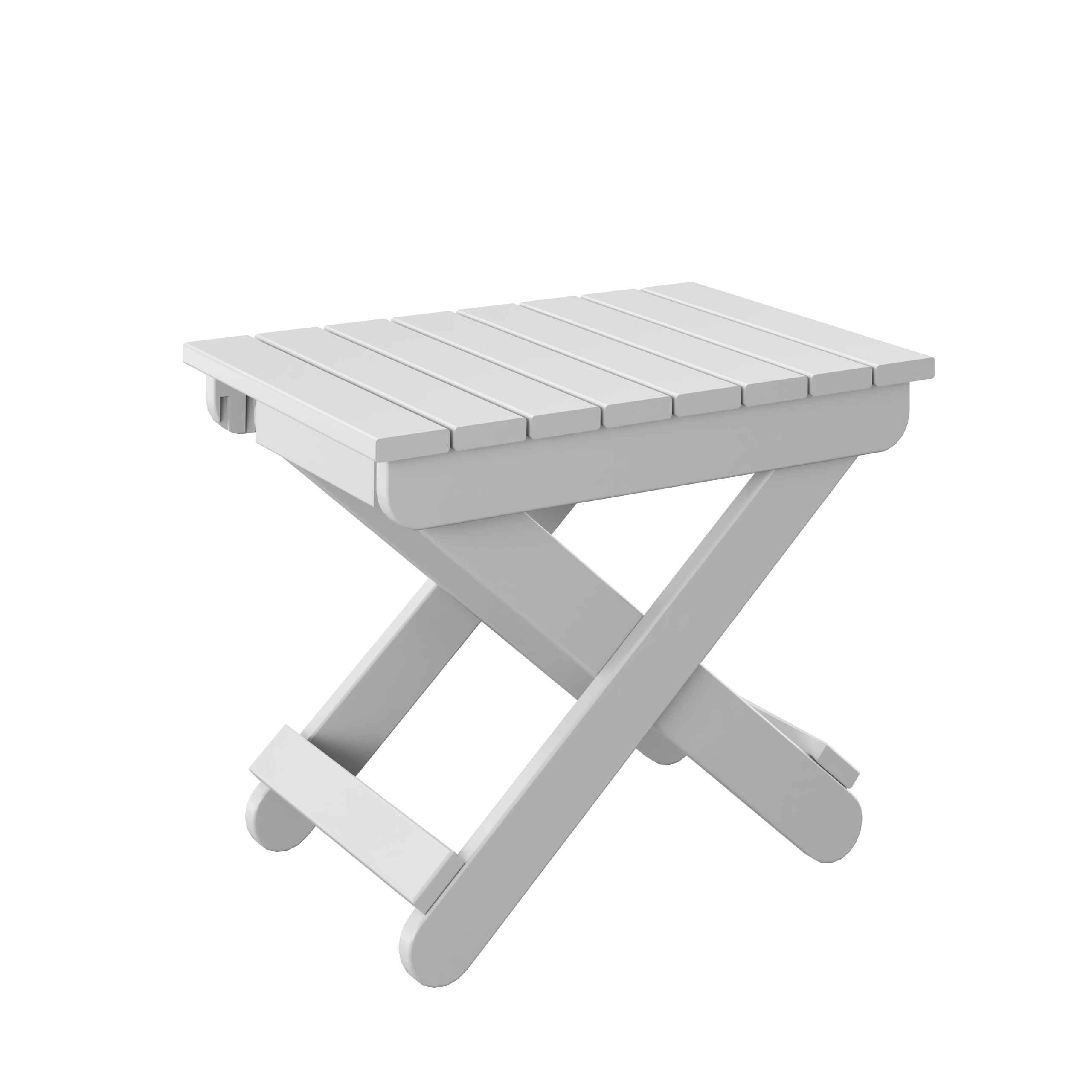 P46 Polybird Folding End Table