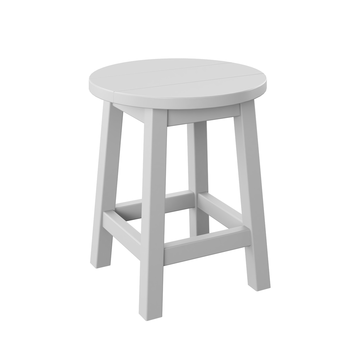 P94-R Polybird Round Bar Stool-Regular
