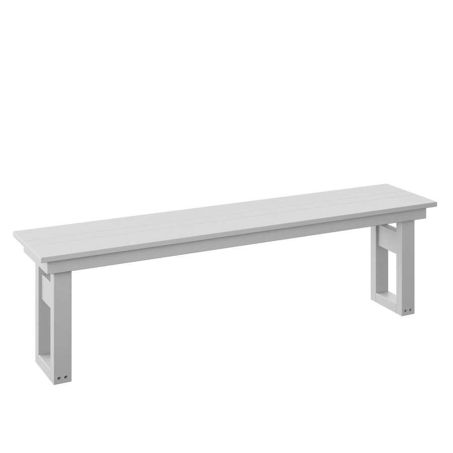 P130-R Modern 64" Dining Bench-Regular