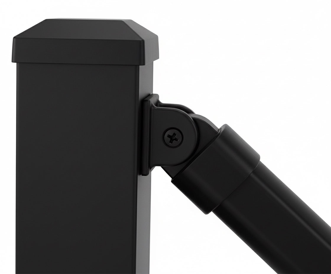 Prestige Stair Bracket Cut Kit, Stair, BLK TX